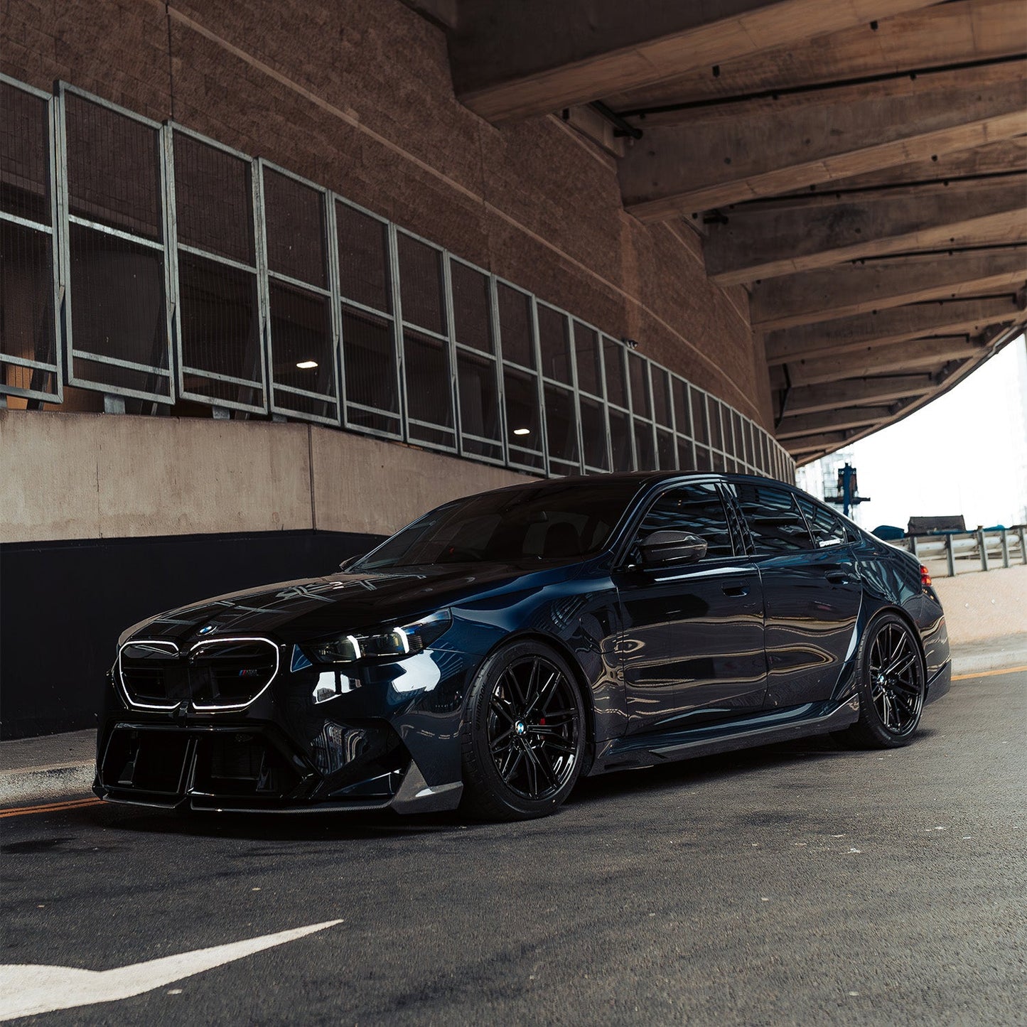 MHC+ BMW G90 & G99 M5 Performance Style Side Skirts In Pre Preg Carbon Fibre