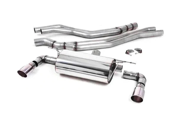 Milltek Sport Cat-Back Exhaust for BMW 1 Series M140i (B58) F20/F21 | 3.0-inch Stainless Steel | GT90 Tips | Resonated or Non-Resonated | Valved Options