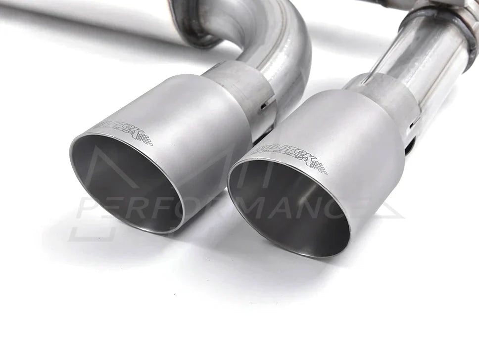 Milltek Sport Performance Cat-Back Exhaust for BMW M2 F87 (2016+) - Hollowtek Twin Valved, Quad GT-90 Tips - SSXBM1033/SSXBM1034/SSXBM1035/SSXBM1036