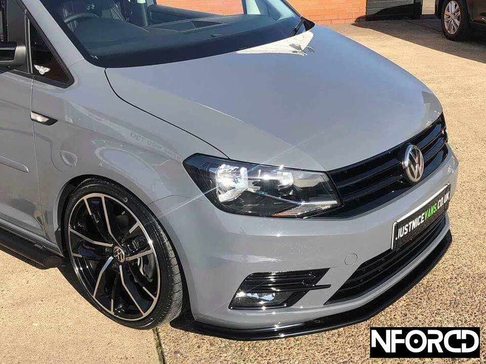 Front Splitter for VW Caddy MK3 (2011-2015) and MK4 (2015-up)