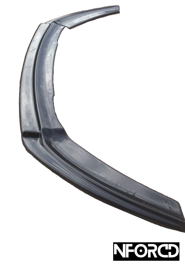 KSB Front Splitter for Ford Fiesta ST MK7.5 (ST180) Facelift Gloss Black ABS Front Lip Spoiler with Fittings UK Made