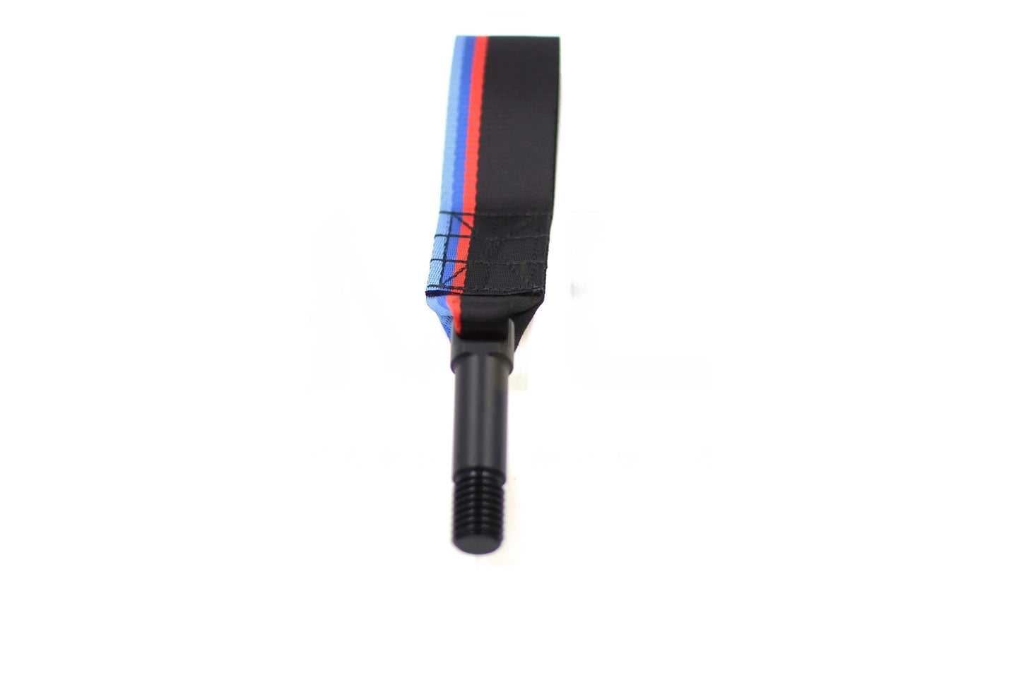 BMW E-Chassis Screw-In Tow Strap M Tri-Colour Motorsport Tow Hook, Black | Fits E36 E46 E90 E92 E82 E87 E60 E39 | High-Strength Aluminium, Made in Germany | XTR004