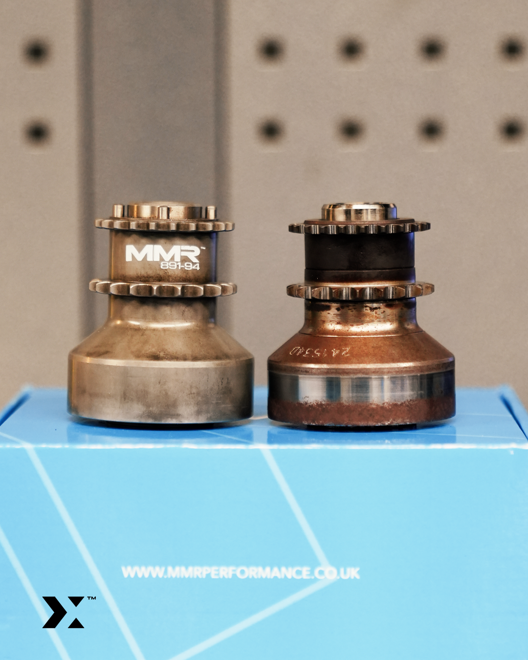 MMX 4-Pin One-Piece Crank Hub Upgrade, Keyed Pinned Hub Conversion for BMW S55 & N55 Engines (M2 Competition, M3, M4; selected 35i)