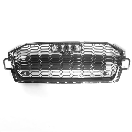 AUDI A5 S5 2021+ B9 8W6 ALL BLACK HONEYCOMB GRILLE