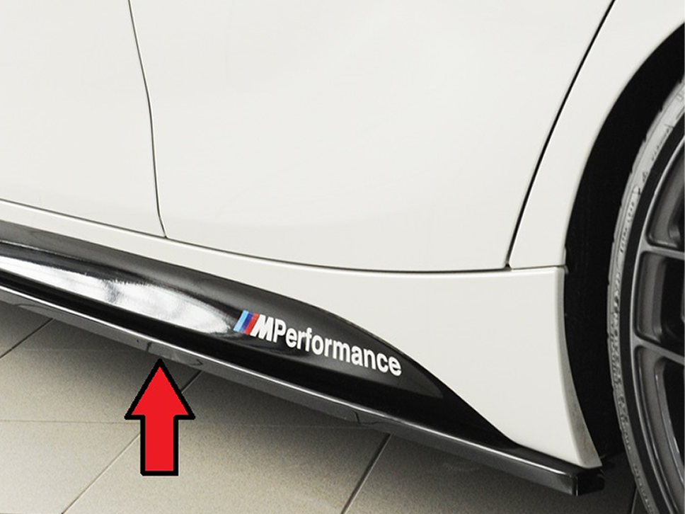 Rieger BMW 1 Series F20 Side Skirts Gloss Black (2011-2019) - ABS Side Skirt Extensions for 5-Door Hatch, M Sport/M-Tech - Fits M135i & M140i LCI