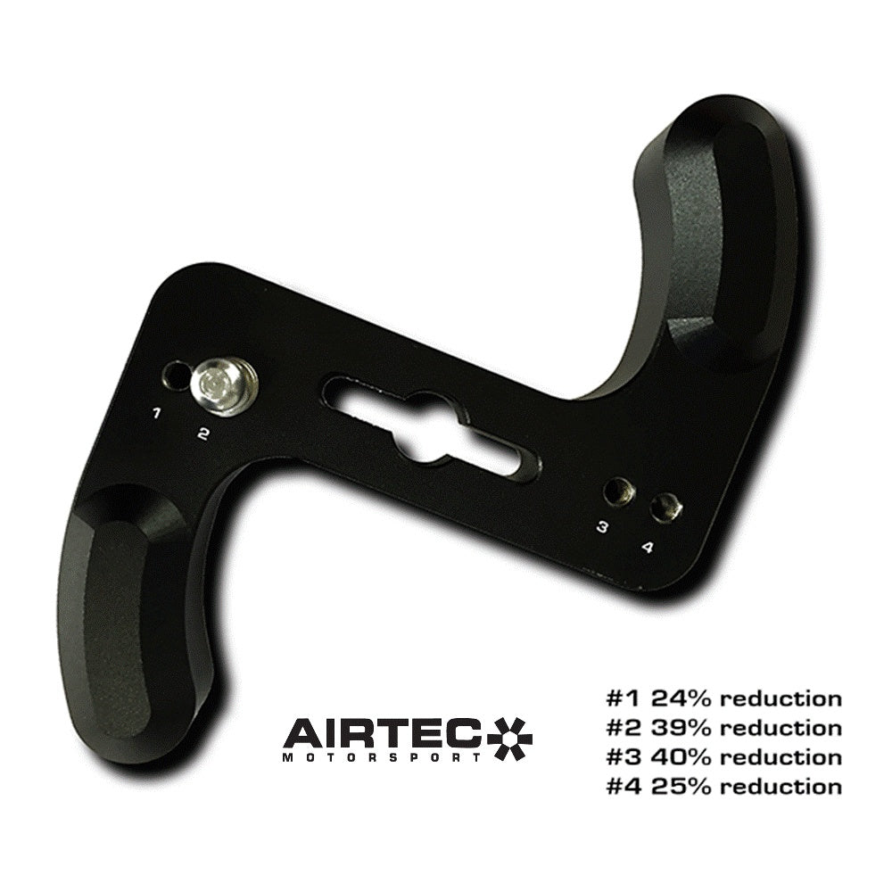 AIRTEC Motorsport Quick Shift Short Shifter for Ford Focus ST MK3 & Focus RS MK3 Adjustable 2440% Throw Reduction, Billet Aluminium Shifter Arm, 25mm Forward Position Option