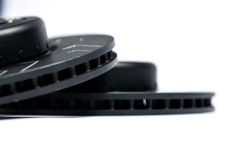 MMR Performance Front Brake Discs/Rotors 340x30mm for BMW F2x F3x 1 2 3 4 Series (F20 F21 F22 F23 F30 F31 F32 F33) M Sport Blue Calipers | Grooved 2-Piece High Carbon | Fast Road & Track | R90 Approved