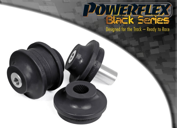 Powerflex Black Series Front Lower Control Arm Rear Bush Polyurethane PFF5-4101BLK for BMW F-Series xDrive AWD (F20 F21 F22 F23 F30 F31 F34 F32 F33 F36 1 2 3 4 Series) - Tension Strut/Caster/Radius Arm Wishbone Bushing Kit - Replaces 31126854729
