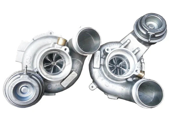Pure Turbos Stage 1 Hybrid Turbocharger Upgrade Kit for BMW S63/S63TU 4.4 Twin-Turbo V8 – M5 M6 X5 M X6 M (F10 F06 F12 F13 F85 F86 E70 E71) |