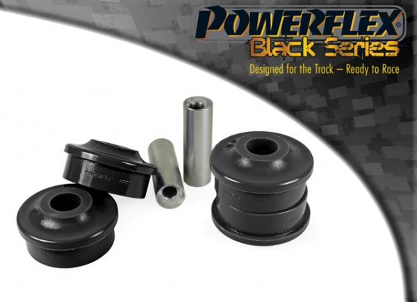 Powerflex PFF5-2101BLK Black Series 95A Polyurethane Front Radius/Thrust (Caster) Arm to Chassis Inner Bushes Polybush Kit, Guide/Reaction/Tension Rod Inner Mounts for BMW 5 Series E60/E61 xDrive AWD 2003-2010 - lower control arm/wishbone bushes
