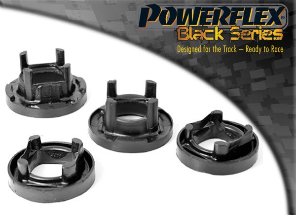 Powerflex Black Series Rear Subframe Front Mounting Inserts PFR5-419BLK for BMW 1 Series E81 E82 E87 E88 & 3 Series E90 E91 E92 E93 E9x xDrive 95A Polyurethane Bushes (Pair, OEM 33316758259)
