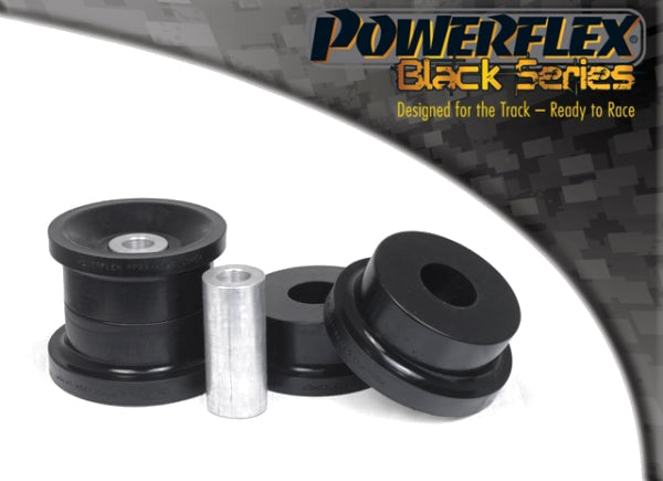 Powerflex Black Series PFR5-422BLK Rear Subframe/Axle Carrier/Cradle-Crossmember Mount Bushes/Bushings (Pair) - BMW 1 2 3 4 Series E8x E9x F