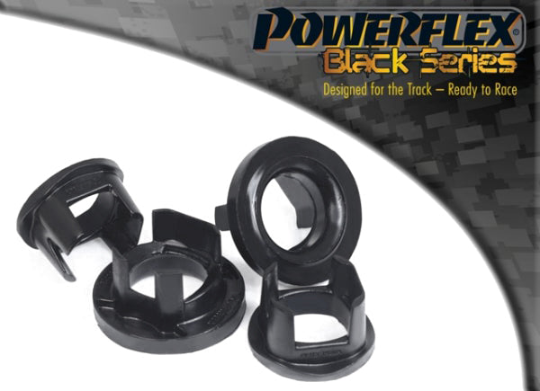 Powerflex Black Series Rear Subframe Front Bushing Insert (Rear Axle Carrier) - BMW F20 F21 F22 F23 F30 F31 F32 F33 F34 F36 incl. M135i M140i M235i M240i 335i 340i 440i xDrive - Polyurethane Cradle Mount - PFR5-1920BLK - Replaces 33316792509