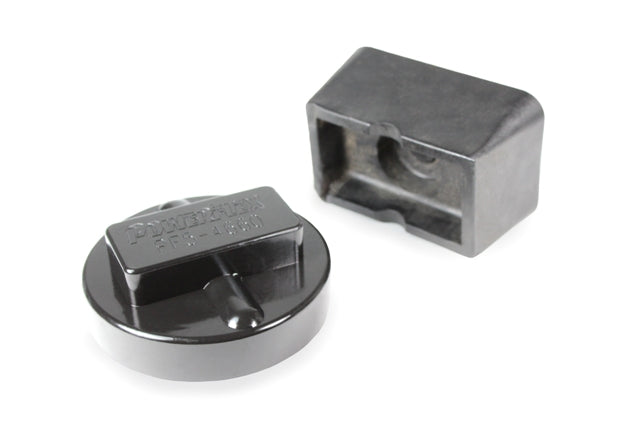 Powerflex PF5-4660 BMW & MINI F/G Series Jack Pad Adapter/Adaptor 80mm – Polyurethane Lifting Puck for OEM Rectangular Jacking Points – Floor/Trolley Jack Saddle Pad, Hoist/Ramp Lift Block, Sill & Pinch Weld Protector, Jack Point Insert