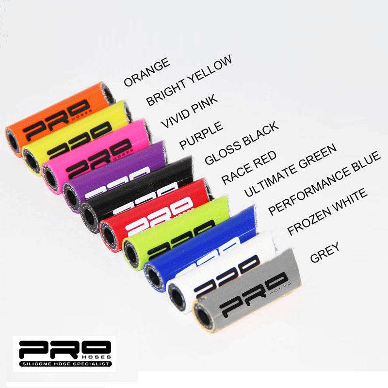 Pro Hoses Silicone Key Ring / Keychain - Genuine UK Made Automotive Performance Car Keyring, Durable Metal Split Ring - Universal, Lightweight - Various Colours