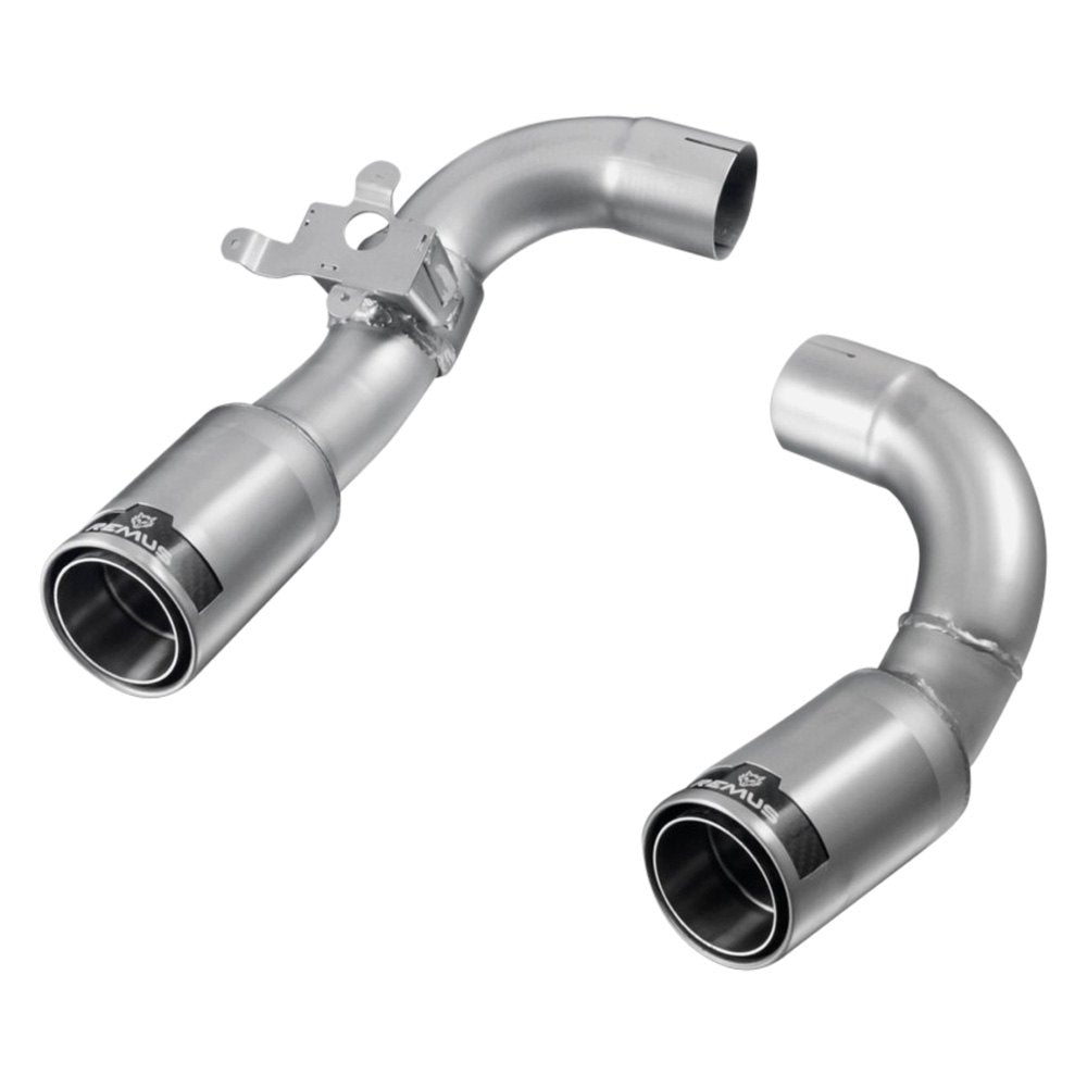 Genuine Remus Chrome Tailpipes (Exhaust Tips) for BMW 3 Series 335i F30/F31 & 4 Series 435i F32/F36 N55 Stainless Steel, EC Approved Pair | 086512 1683C