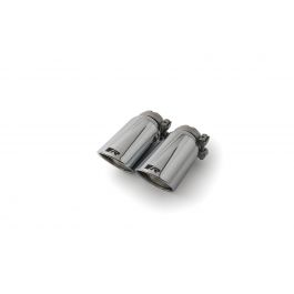 Remus 84mm Exhaust Tailpipe Tip Set (4pc) for BMW 2/3/4 Series F44 M235i xDrive, G20/G21 M340i, G22 M440i xDrive Adjustable Clamp-On Stainless, Carbon, Black Chrome