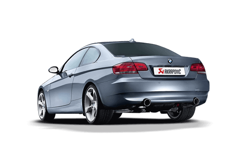 Akrapovic Evolution Line Titanium Cat-Back/Catback Performance Exhaust for BMW 335i E90/E91 3 Series (Saloon/Sedan & Touring/Wagon) - Dual Titanium Tips, Sport Exhaust Muffler Rear Silencer N54 3.0 Twin Turbo
