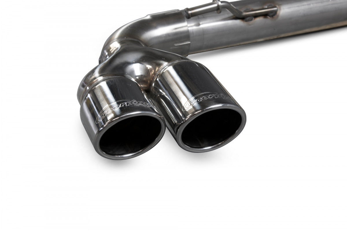 Scorpion Exhausts - Audi TT Mk2 2.0 Tdi Quattro Cat-back system (REQUIRES TTS VALANCE)
