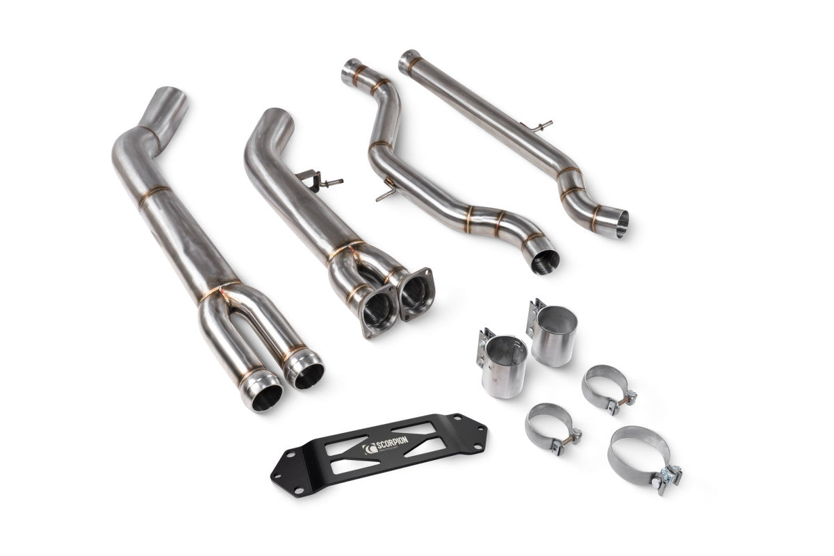 Scorpion BMW F8x M3/M4 Non-GPF Model Single Mid Pipe