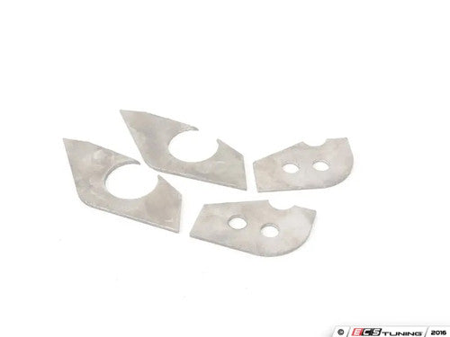 Turner Motorsport Front Subframe/Crossmember Reinforcement Plates – Weld-In Engine Mount Pocket Repair Kit for BMW E36 M3 & Z3 (Front Axle Carrier/Engine Cradle Strengthening)