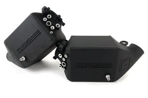 CSF 8109 BMW M5 F10 & M6 F06 F12 F13 Chargecooler Pair - Liquid/Water-to-Air Top-Mount Intercooler/Charge Air Cooler Cooling Upgrade Kit for S63 Twin-Turbo V8 - Plug-and-Play Replacement by CSF Radiators