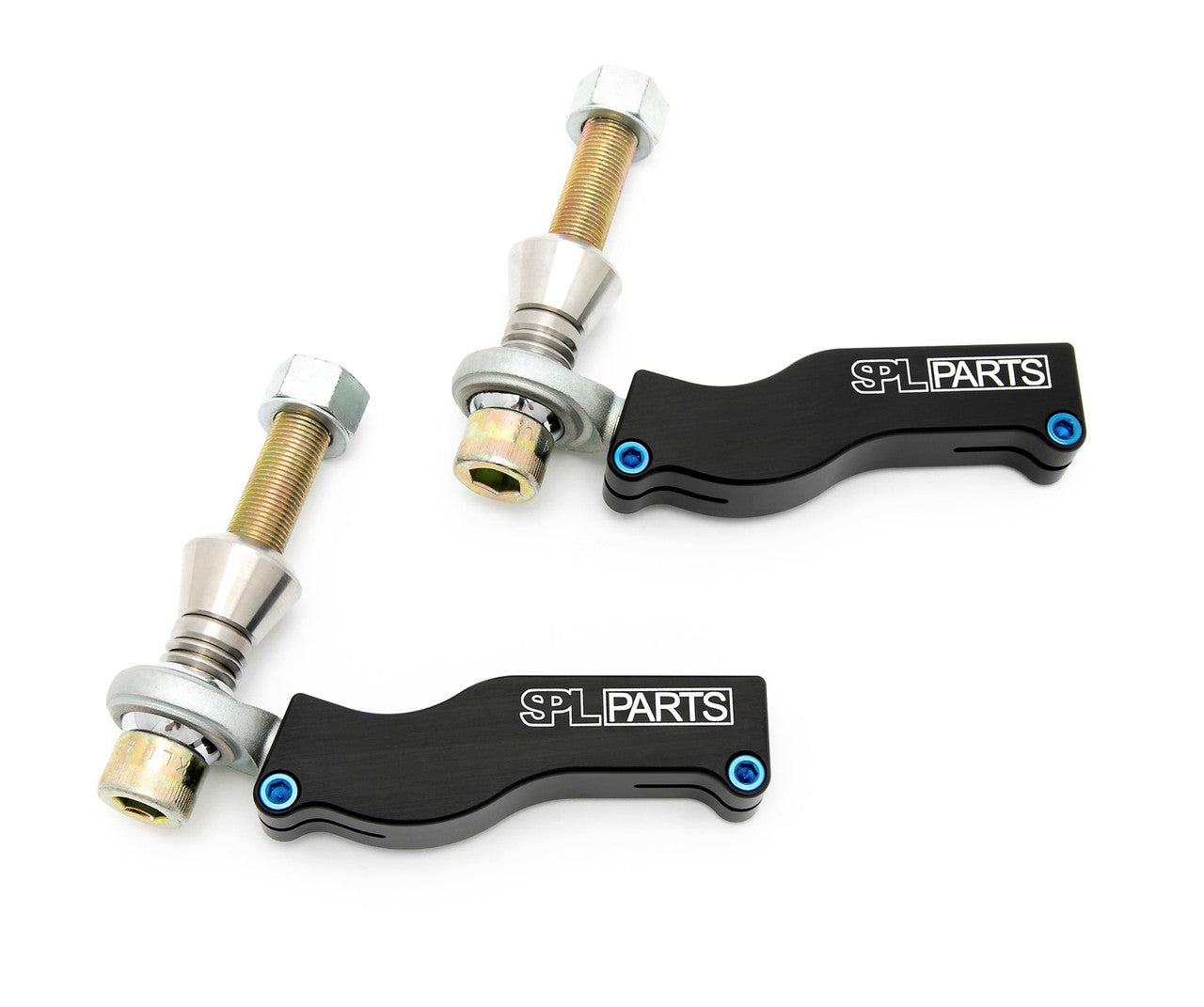 SPL Parts BMW F2x/F3x Front Adjustable Track/Tie Rod Ends - Bump Steer Correction Kit (Pair) | 2 Series F20 F21 F22 F23, 3 Series F30 F31 F34, 4 Series F32 F33 F36 | Steering Arms Toe Adjusters | xDrive & RWD | SPL TRE F3X | FK Spherical Bearings
