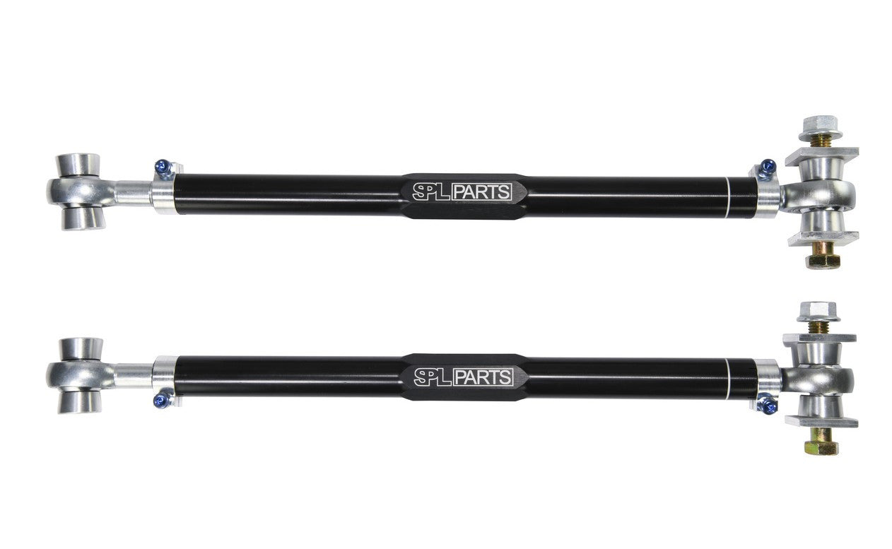 SPL Parts Adjustable Front Sway Bar / Anti-Roll Bar Links (Endlinks, Droplinks, Link Rods) for BMW 1 & 3 Series E8X E9X Non-M (E81 E82 E88 E90 E91 E92 | 128i 135i 328i 335i 335d) Heavy Duty Rose-Jointed Stabilizer/Stabiliser Coupling Rods