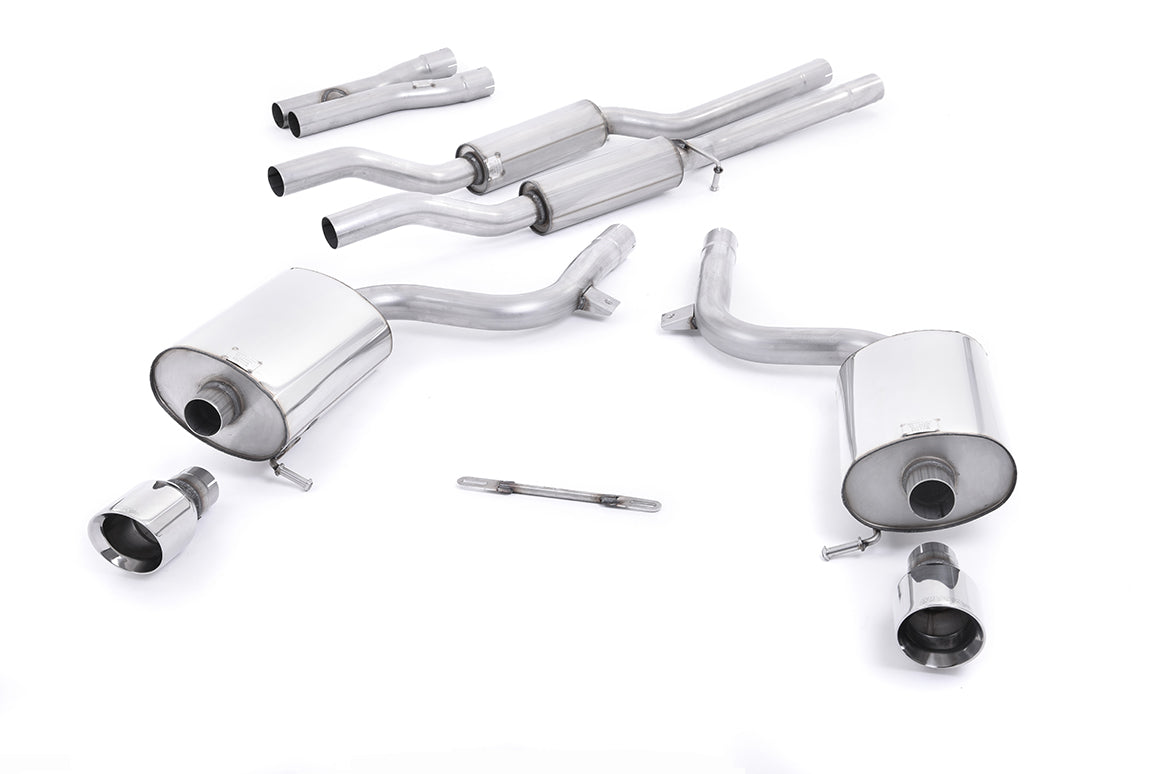 Milltek Sport - Cat Back Exhaust (Multiple Options) Audi A4 B6 3.0 V6 Quattro (Saloon & Cabriolet)