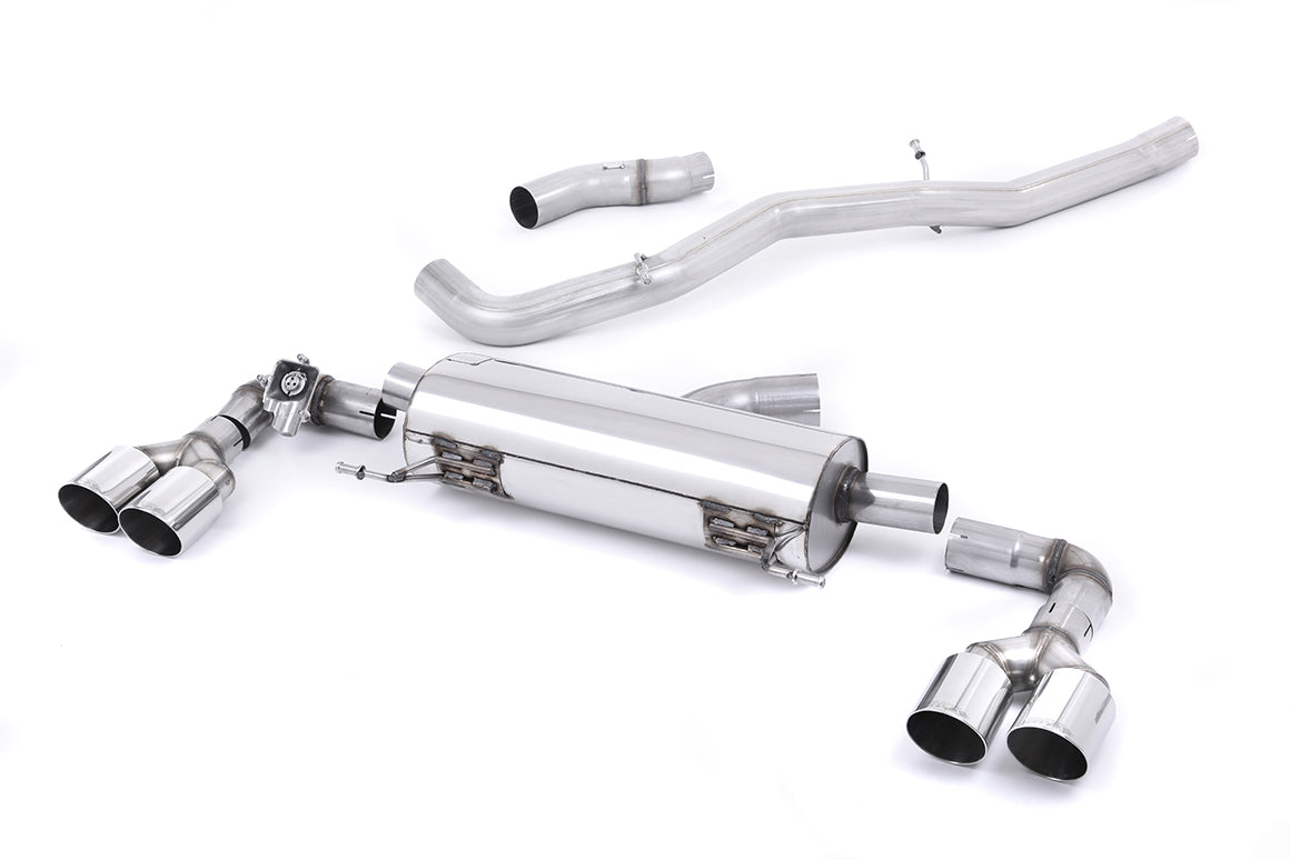 Milltek Sport - Cat Back Exhaust (Multiple Options) Audi S1 8X
