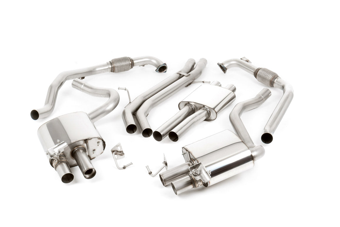 Milltek Sport - Cat Back Exhaust (Multiple Options) Audi S5 B9 (Sport Diff Only without Brace Bars)