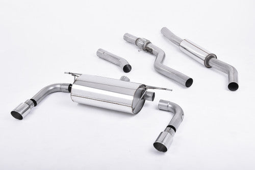 Milltek SSXBM961 T304 Stainless Steel Performance Cat-Back (Catback) Exhaust System for BMW 3 Series F30 328i Auto (N20 2.0T) 2012-2020 - Saloon/Sedan - Requires 335i Rear Valance/Diffuser - No Towbar