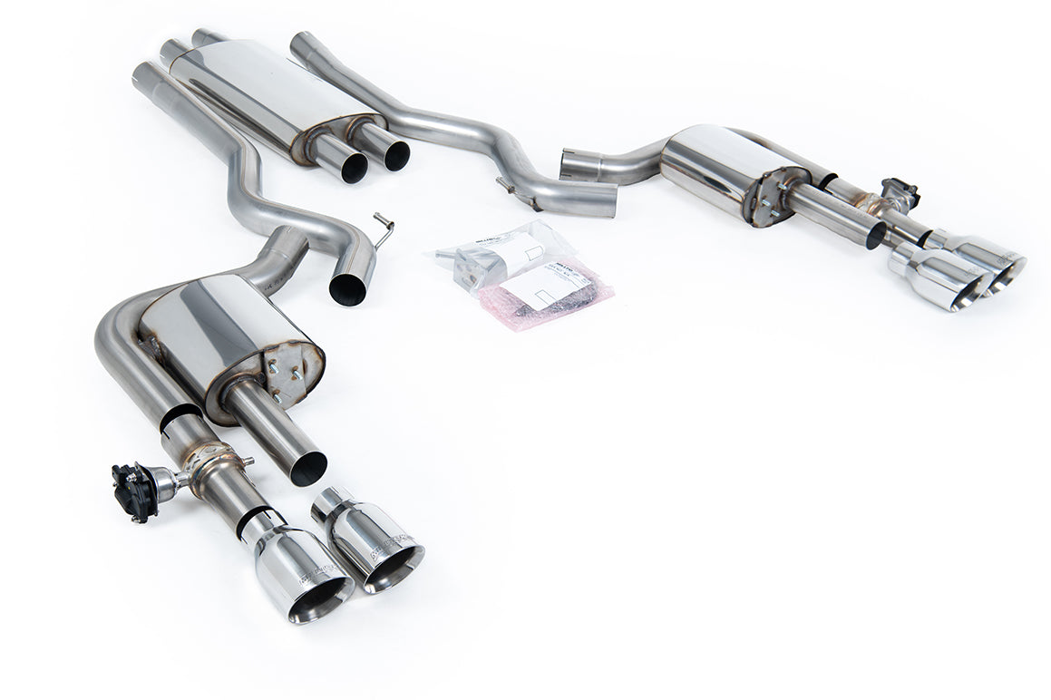 Milltek Sport - Cat Back Exhaust (Multiple Options) Ford Mustang MK6 S650 Fastback (2.3 EcoBoost)