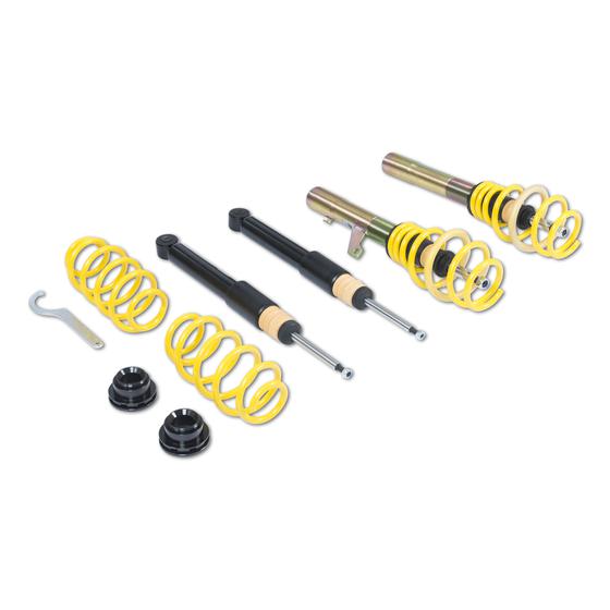 ST Suspension ST X Coilover Kit for VW Golf MK6/MK7, Golf GTI & Rabbit S (2009–2014) – Height Adjustable 35–65 mm – KW Automotive Engineered – 54.6 mm Front Clamp – 13281031