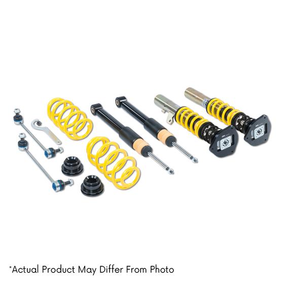 ST Suspensions XTA Coilovers Height & Rebound Adjustable Suspension Kit for VW Volkswagen Golf Mk6 Mk7 GTI Rabbit S - KW Built Lowering Shocks & Springs - 54.6mm Front Strut Clamp - Part 18281830