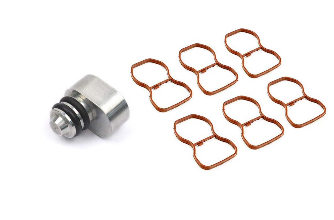 BMW 6 Cylinder N57 / N57S Engine Aluminium Swirl Flap Delete Kit / Plug