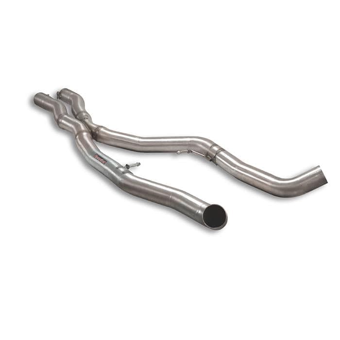 Supersprint 980213 Exhaust Centre/Mid Pipe X-Pipe (Section 2) for BMW E90/E92 335i/335xi N54 3.0L 2005-2013 Resonator Delete
