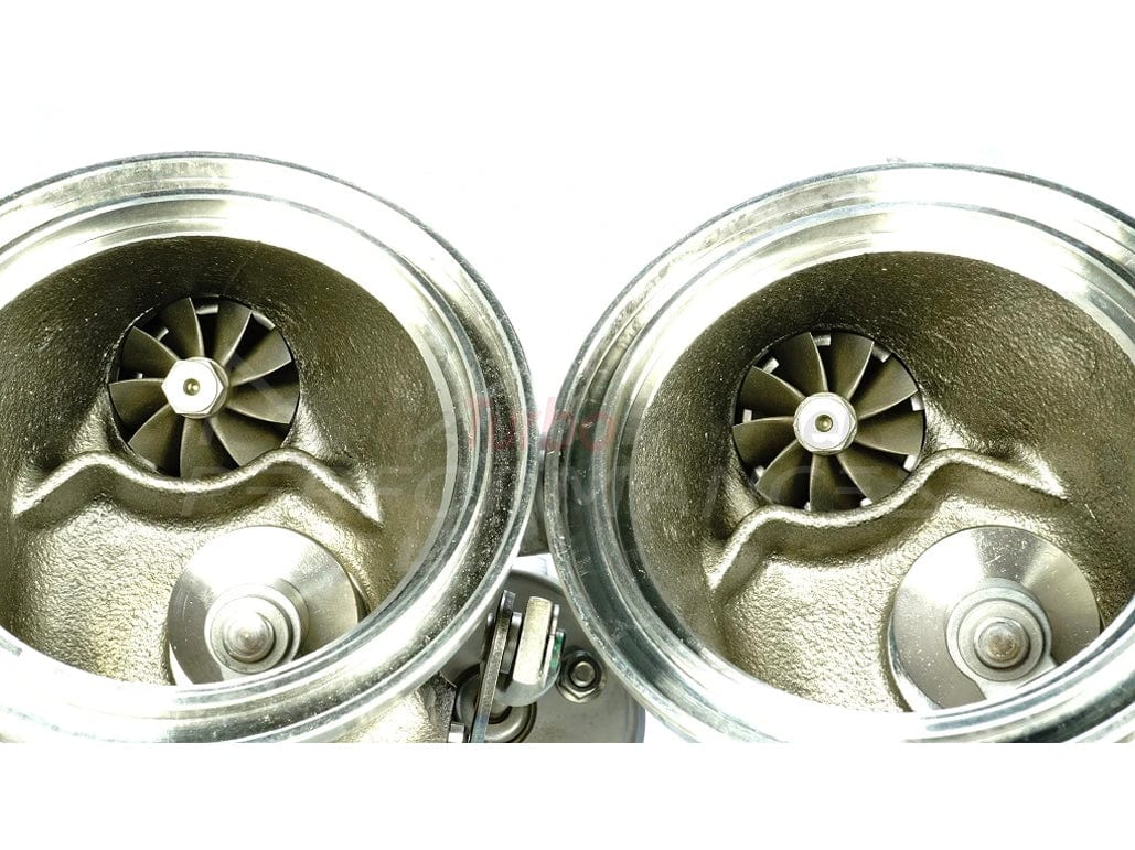 TTE500 BMW N54 Hybrid Twin Turbochargers by TheTurboEngineers - 135i & 335i (E82 E88 E90 E91 E92 E93), 500 PS, Fast Spool, Plug & Play
