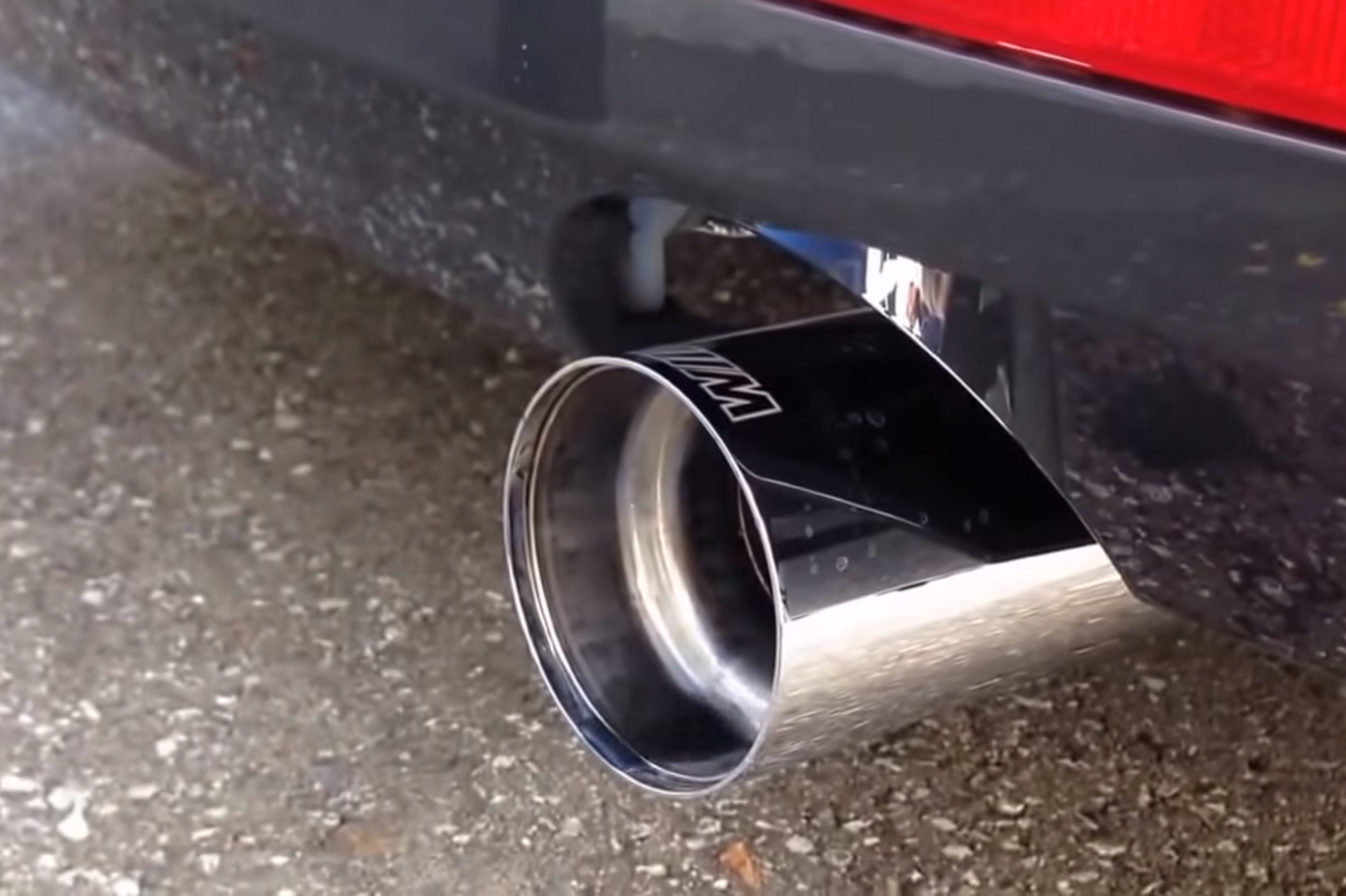 BMW 340i/340ix 440i/440ix M Performance Exhaust - Genuine OEM Rear Silencer Muffler Backbox, B58 F30 F31 F32 F33 F36, Twin Tailpipes (Chrome/Carbon), PN 18302406953