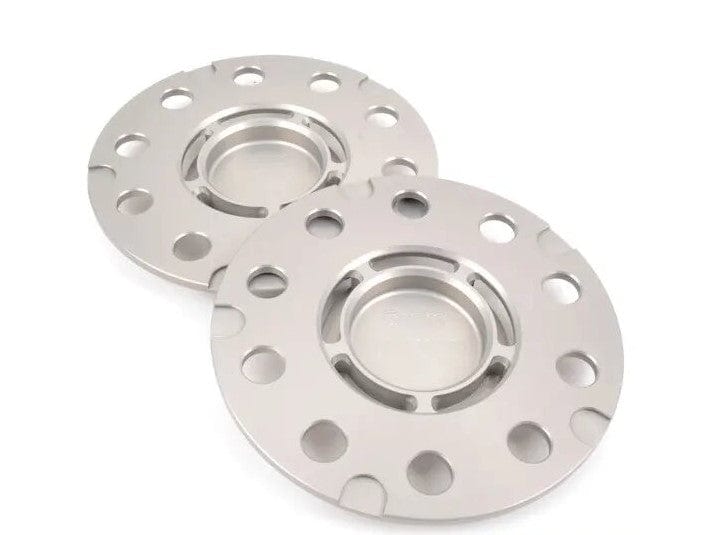Turner Motorsport 5mm Hub-Centric Wheel Spacers Set for BMW M2 M3 M4 F80 F82 F87 (F8X) - 72.6mm CB 5x120 - Integrated Hub Lip Extender - Silver Pair - Flush Fit ET/Offset Correction Track Spacers, BBK Clearance