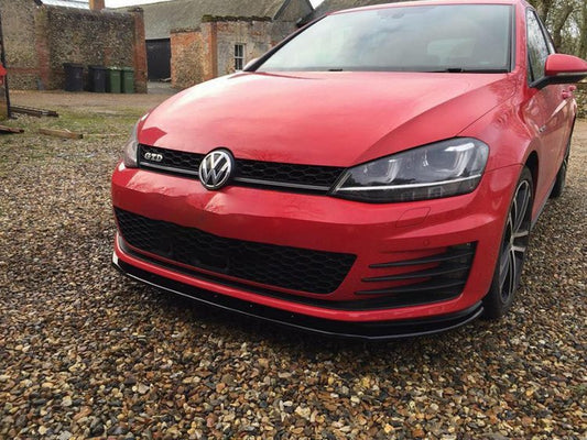 VW GOLF MK7 GTI GTD Front Splitter