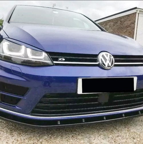 VW GOLF MK7 R Front Splitter