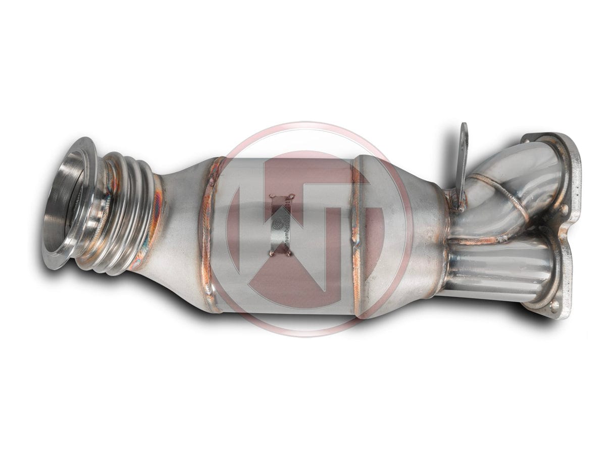 Wagner Tuning BMW N55 Catless/Decat Downpipe for 135i & 335i (E82 E88 E90 E91 E92 E93 incl. 335xi xDrive) SS304 Stainless Direct-Fit OEM Replacement | Part 500001015