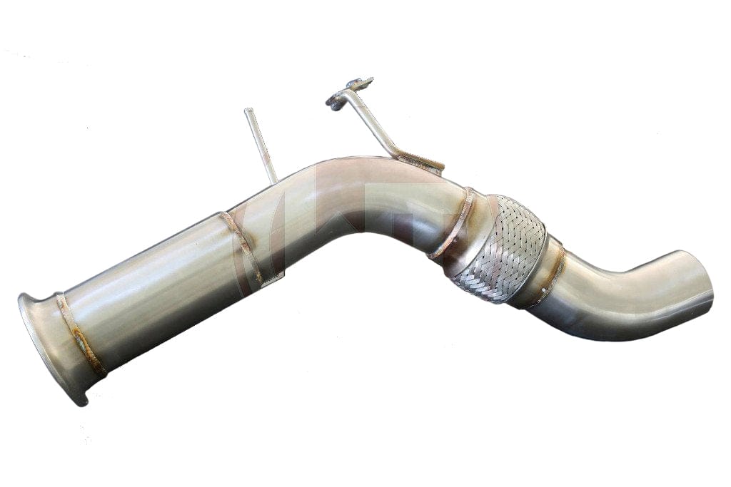 Wagner Tuning BMW N57 Diesel Catless Downpipe (Decat) SS304 70mm 325d 330d 525d 530d 730d 740d X3/X4/X5/X6 30d 40d E90 F30 F10 F01 E70 E71 Replaces OEM 18308511143 1:1 OEM Fit