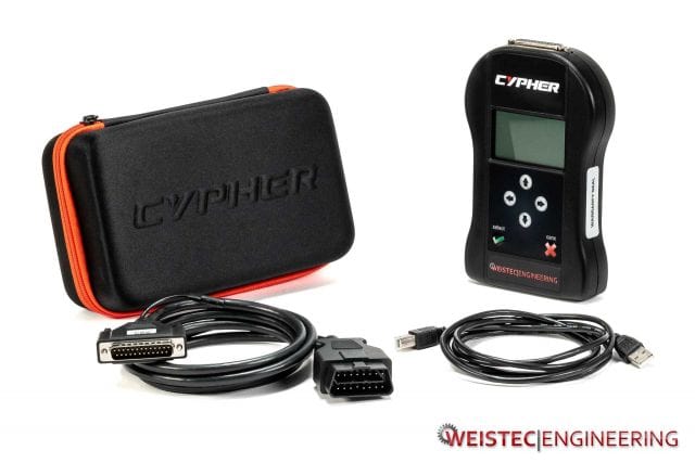 Weistec Cypher ECU Tuning Device - Handheld OBD2 Flash Tool/ECU Flasher, Remap Programmer & Map Switcher - Store Multiple