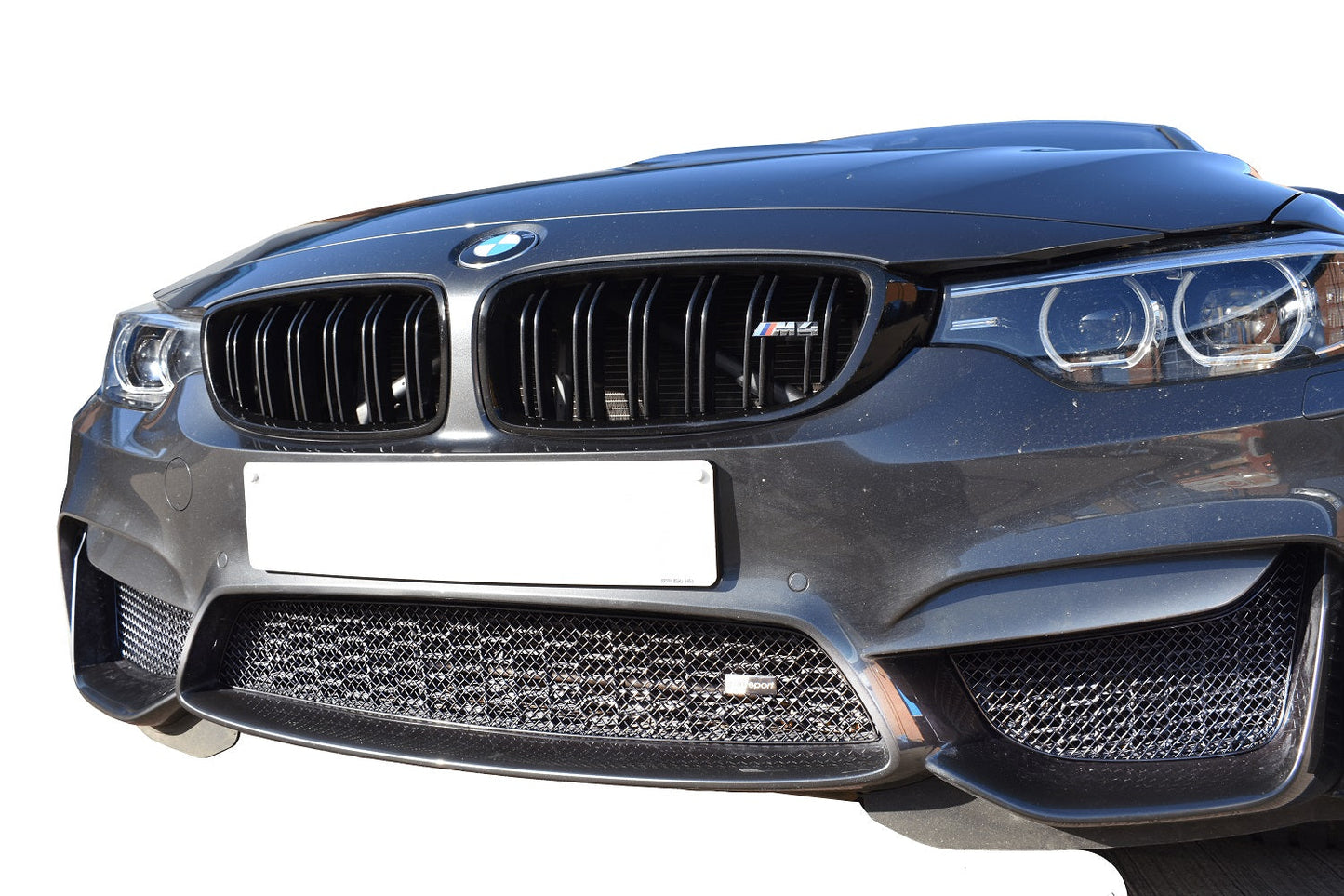 BMW M3 & M4 Zunsport Stainless Steel Front Lower Grille/Grill Mesh Guard – Radiator, Intercooler & A/C Condenser Protector, Bumper Intake Screen Insert – OEM-Style, UK Made, Direct-Fit Stone Chip Shield