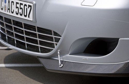 AC Schnitzer Chrome Front Splitter/Front Spoiler Lip Support Rods for BMW M6 E63 E64 (2005-2010) – Splitter Tie Bars/Stays, Decorative Non-Load-Bearing Bumper Lip Brace Struts, Alloy Styling Accessory