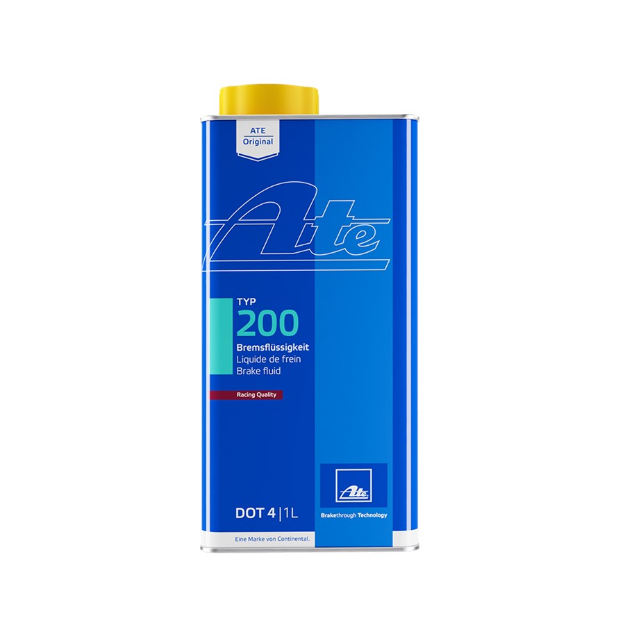 ATE TYP200 (Typ 200) DOT 4 Racing Brake Fluid 1 Litre (1L) | High Boiling Point Performance Brake Fluid for Track Day, Motorsport & Fast Road | Super Blue Successor