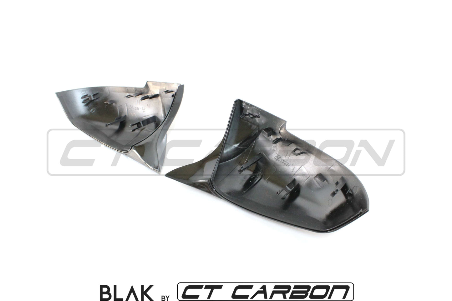 BMW Wing Mirror Covers & Caps Replacement F20 F21 F22 F23 F30 F31 F32 F33 F87 M2 (2015-2020) - M4/M Performance Style Black Door Mirror Housings - 1 2 3 4 Series F-Series Shadowline Upgrade OEM+