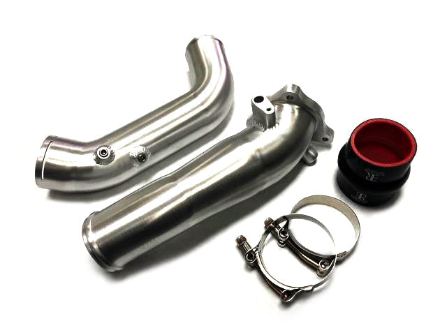 Evolution Racewerks ER BMW B46/B48 2.0T Aluminium/Aluminum Charge & Boost Pipe Kit Upper + Lower Turbo Intercooler Hard Pipe Upgrade - F20 F22 F23 F30 F32 F36 G20 G30 X3 X4 120i 125i 220i 230i 320i 330i 330e 420i 430i 520i 530i - BM-ICP019
